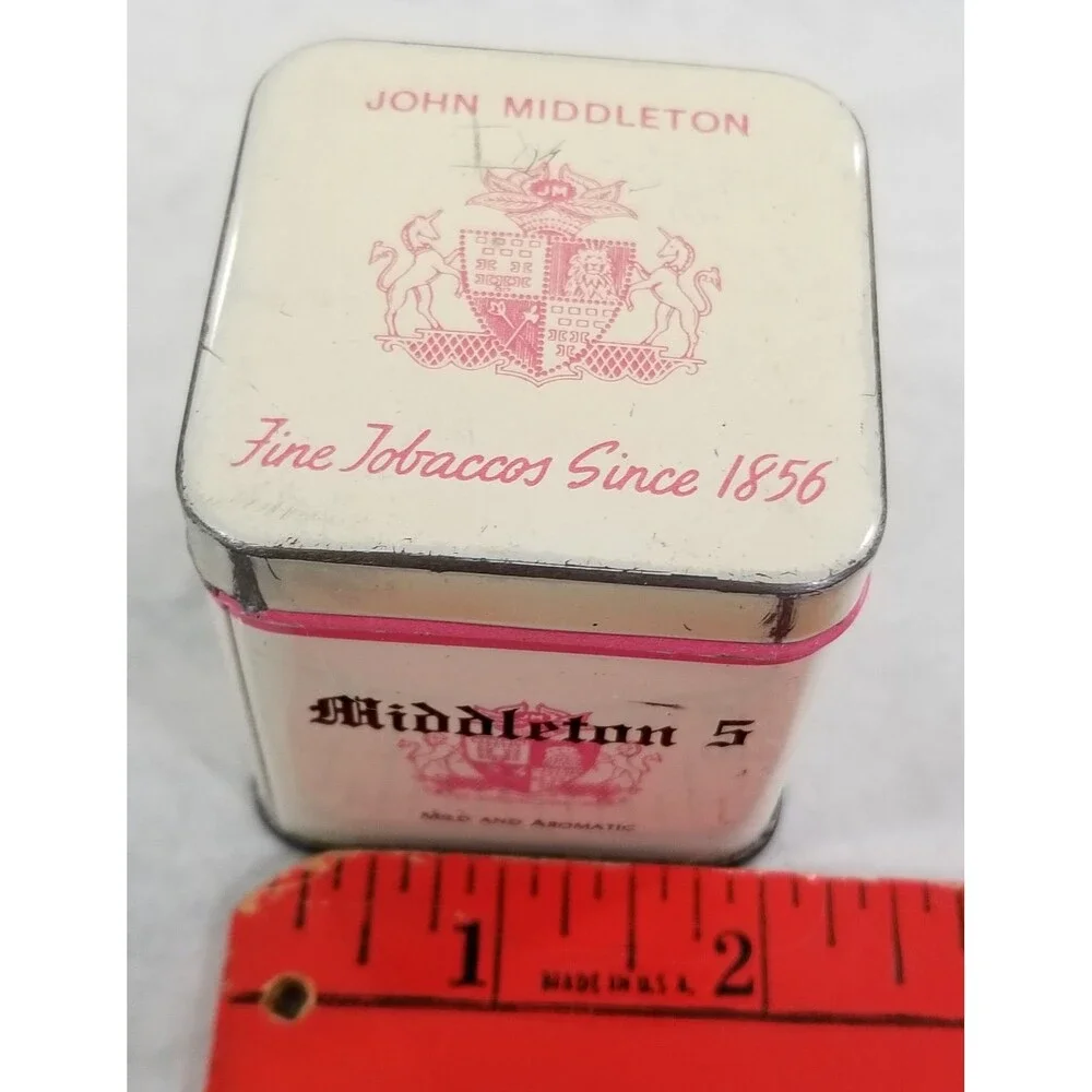 Vintage John Middleton Tobacco Tin – 1950s/70s, 2